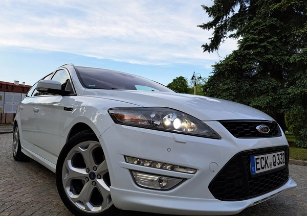 Ford Mondeo cena 40499 przebieg: 215274, rok produkcji 2014 z Chojnów małe 781